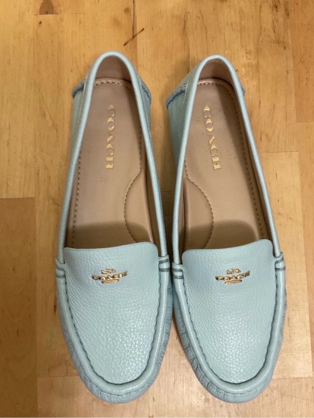 COACH Sea Mist loafers - Picture 2 of 6